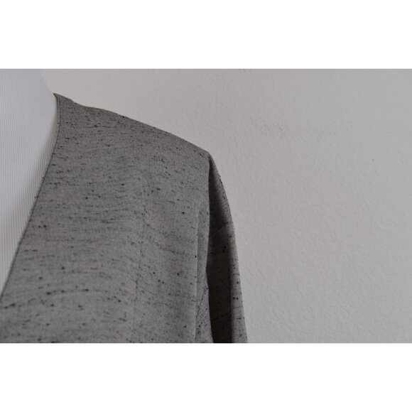 Vintage Polyester-Rayon Gray Jacket/Top - Picture 4 of 10